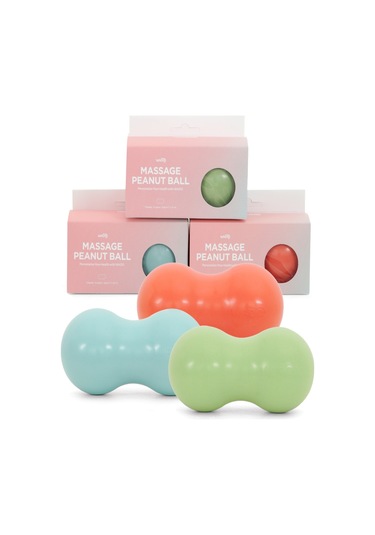 El Ayak Sırt Topuk Ve Boyun Rahatlatıcı Turuncu Fıstık Masaj Topu Turuncu