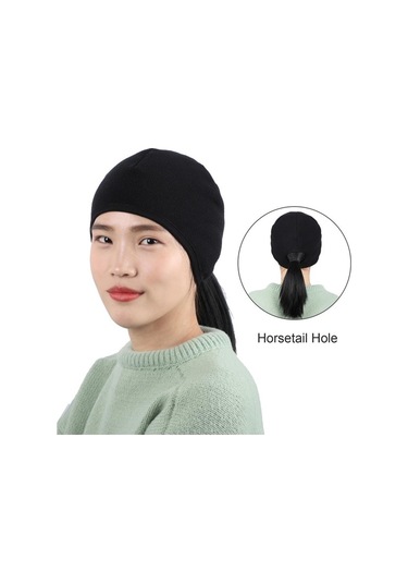 Trendooze Bisiklet Sıcak Şapka Açık Spor Rüzgar Geçirmez Kask Siyah, Termal Yalıtım Teknolojisi Siyah