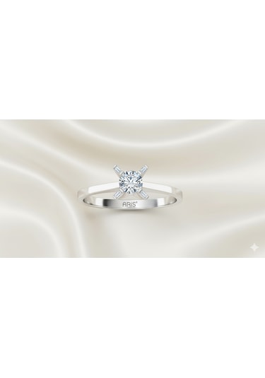 0.36 Karat Pırlanta Tektaş Yüzük