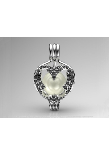 Kelebek Incili Kolye Seti Aaa Tatlı Su (233437206)