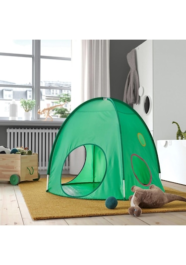 Çocuk Oyun Çadırı Meridyendukkan Yeşil Renk 98x80 Cm Çadır Oyun Evi