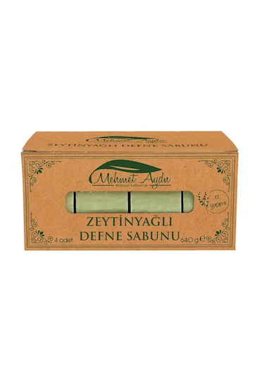 Mehmet Aydın Zeytinyağlı Defne Sabunu 4 x 160 G