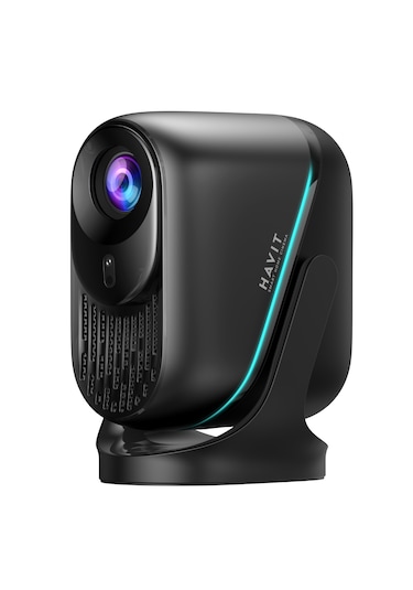 Havit Pj220 Pro Akıllı Projeksiyon Cihazı 1080p, Android Tv 13.0, 250 Ansı Lümen, Oto Odaklama