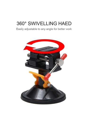 Tongxida Alüminyum Mini Sırtlı Sıkıcı, 360 Döner Baş, 12-55mm, Siyah, Ev/tamir Çalışmaları