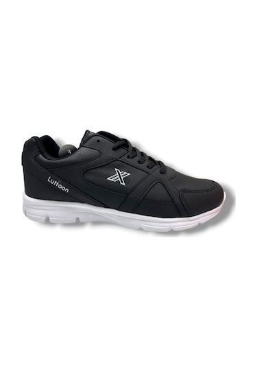 Luttoon 251-26 Deri Anorak Anatomik Erkek Sneaker Siyah Beyaz 45-48 Siyah