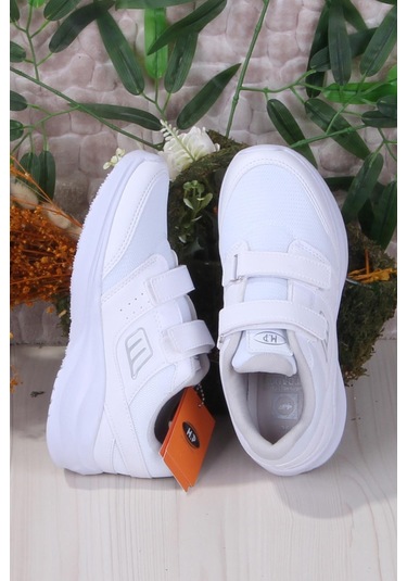M.p Diana Rahat Hafif Cırtlı Kadın Sneaker Ayakkabı Beyaz