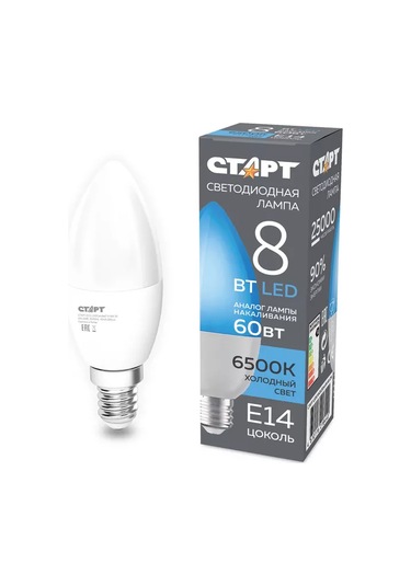 Start Led Ampul E14 Mum Şeklinde 8w 6500k 5 Adet 240164988