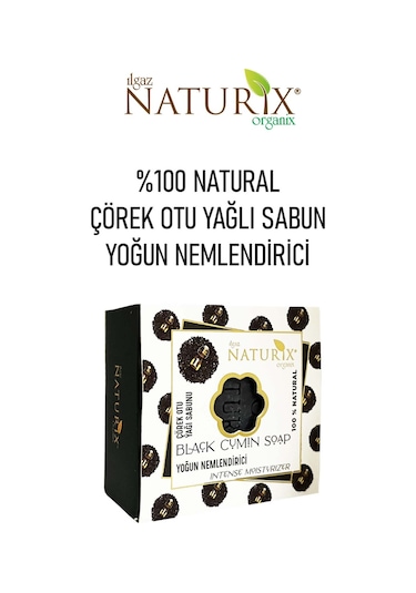 Naturix Natural Çörek Otu Yağı Sabunu 125 G