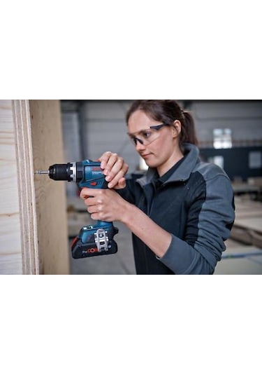 Bosch Professional GSB 18V-90 C Akülü Darbeli Delme Vidalama Makinesi (Akü & Şarj Hariç) - 06019K6100