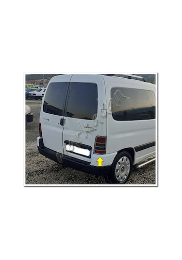 Db Chrome Peugeot Partner Stop Çerçeve Nikelajı 1996-2008 2 Parça