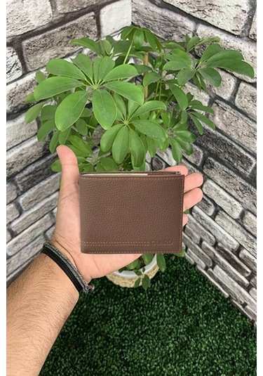 Derije Hakiki Deri Taba Guti Mat Erkek Cüzdanı T1829 Çok Renkli