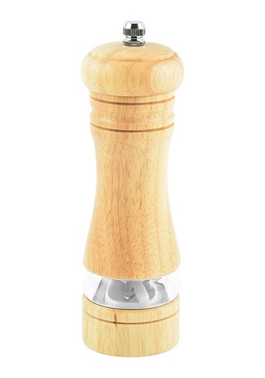 Hombey Ahşap Biber Değirmeni - Seramik Çekirdekli El İle Öğütücü, Modern Minimalist Mutfak Aleti, Ahşap Kapaklı, Ev Kullanıma Uygun Diğer