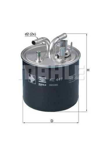 KNECHT KL447 Yakıt Filtresi A8 3.0 3.2-4.2
