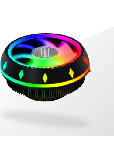 Game Master Gm-95 Rainbow Ufo Tipi Siyah Cpu Fan