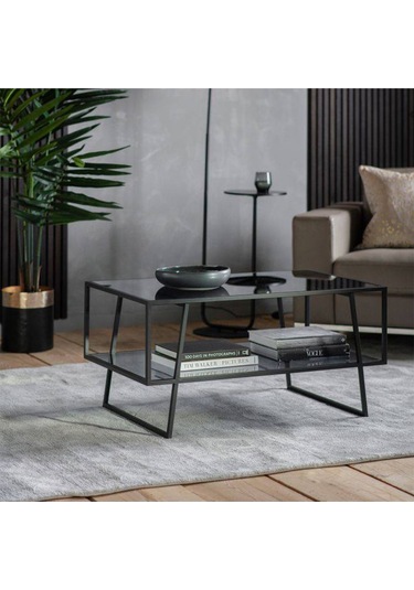 Miranda Siyah Metal&cam Orta Sehpa