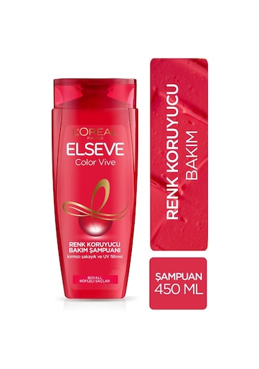 L’Oreal Paris Elseve Color Vive Renk Koruyucu 2’si 1 Arada Bakım Şampuanı 450 ML