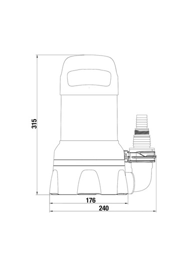 Gardena 9032 Temiz Su Dalgıç Pompası 11000