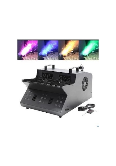 Dj Pro Bubble Led Rgb Işıklı 1500w Sis-balon Makinesi