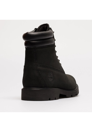 Timberland 6 Inch Lace Up Erkek Siyah Bot Siyah