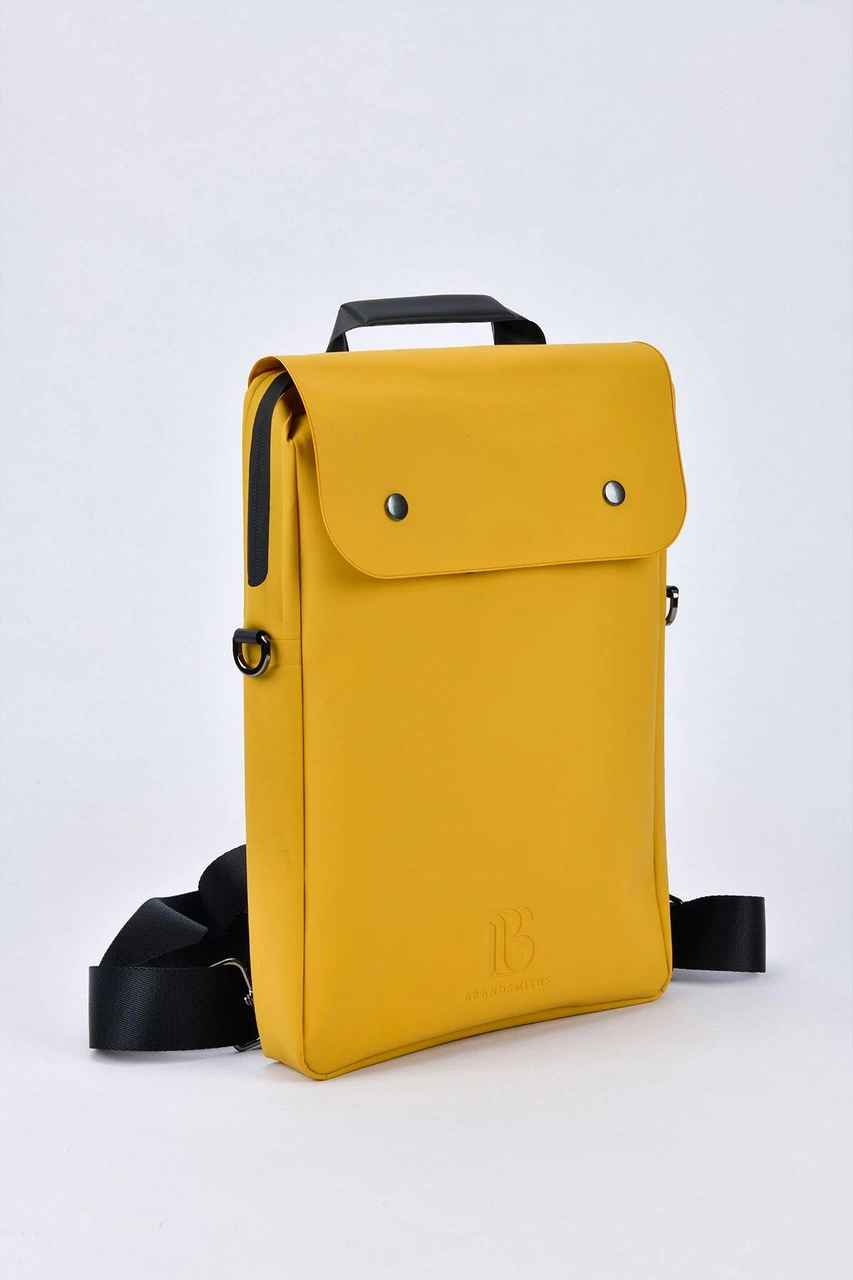 Mustard Hardal Dock Structured Sırt Çantası Çok Renkli