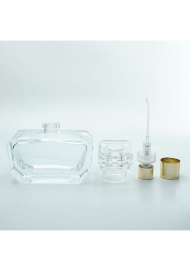 Parfüm Şişesi 30 Ml 3 Adet Özel Tasarım Kolay Kapama Boş Şişe