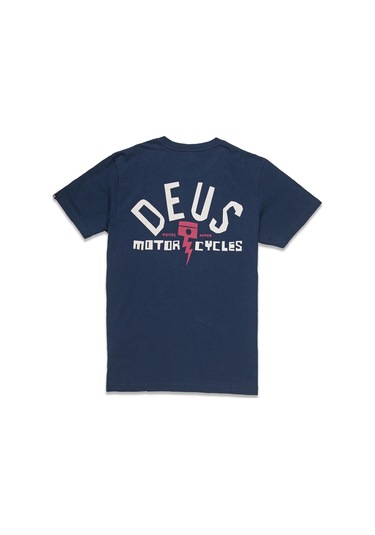 T-shirt - Pisstin Mavi / Deus