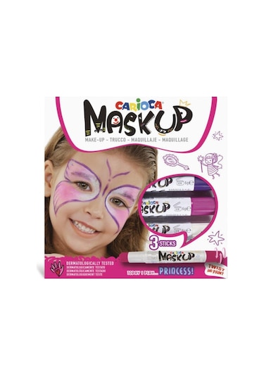 Carioca Yüz Boyası 6 Gr. 3 Renk Monster 7697025504504