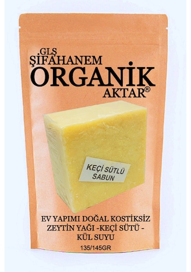 Glş Şifahanem Organik Aktar Keçi Sütü Sabunu  2'li