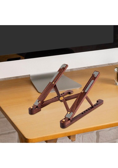Homyl Dizüstü Bilgisayar Standı Yükseltici Koyu-kahverengi
