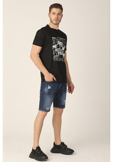 Alexandergardı Regular Fit Jean Şort 21-Cmlsrt 001