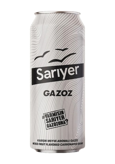 Sarıyer Gazoz Kutu 6 x 330 ML