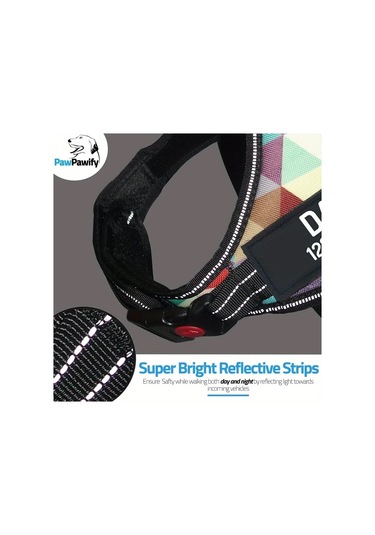 Honeybeeshop Kişiselleştirilebilir Papatya Desenli Polyester Köpek Yeleği Ivory White Xl Eğitim Ve Gezinti İçin Çekmeyi Önleyen Tasarım İsim Ve Telefon Numarası Eklenebilir Sadece Elde Yıkanır Altın