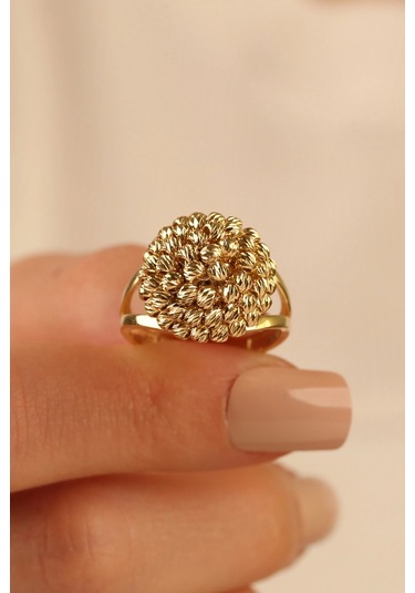 Çgkmücevherat Dorika Altın Yüzük Drkyzk0001 Gold