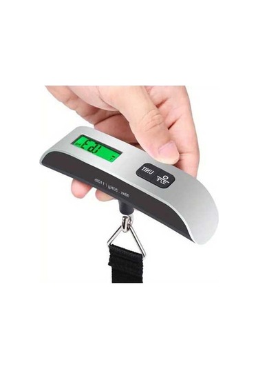 Dancemonkey Taşınabilir Elektronik Bagaj Tartısı, Ev Seyahat Şarj Bagaj Tartısı Siyah, Küçük Ve Hafif Siyah