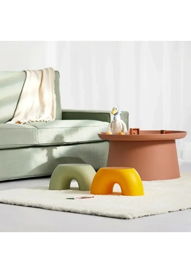 Yaratıcı Gökkuşağı Dışkı Basit Yüzük Küçük Tezgah Ev Yuvarlak Ve Çok Renki