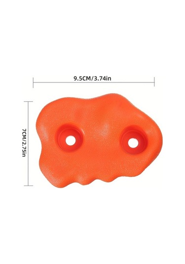 Besthome1 İç/dış Mekanlar İçin 12 Parça Kaya Tırmanışı Aksesuarı, Çok Renkli Çok Renkli