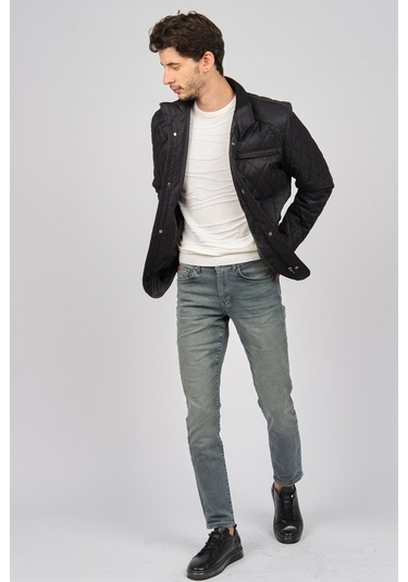 Daynax Erkek Içi Kürklü Kapitone Kaban 4926000 Siyah-Siyah