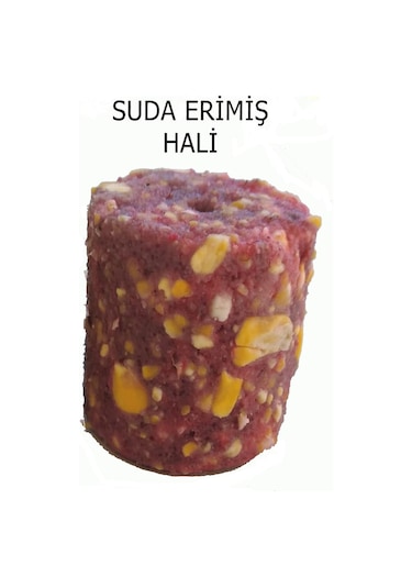 Sazan Balık Avı Delikli Silindir Karışık Küspe 100 Gr 20 Adet