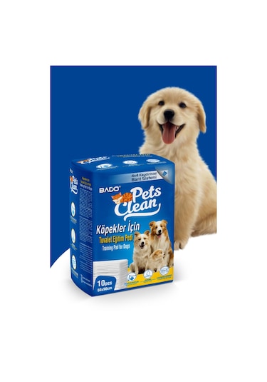 Pets Clean Eğitim Çiş Pedi 10lu 60 90cm 3'lü Paket