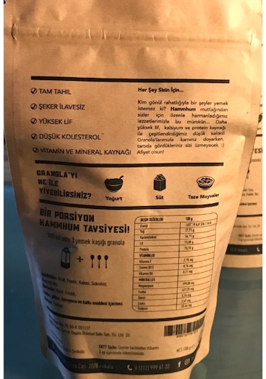 Hamm-Hum Kakaolu Granola 100 G