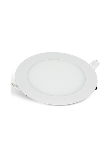 Borled 6w Slim Led Panel Yuvarlak Alüminyum Kasa Bl-s1-2004, Bl-s1-2005, Bl-s1-2006 Beyaz Beyaz - Gün Işığı