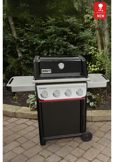 Weber Spirit 2025 Gazlı Barbekü&Mangal E-410 Siyah