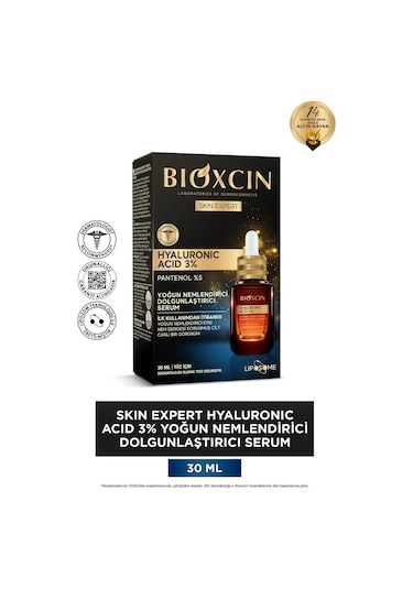 Bioxcin Skin Expert Hyaluronic Acid 3% Yoğun Nemlendirici Serum 30 ml