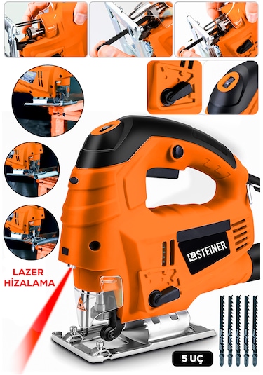 Steiner S90 4600W Lazerli Dekupaj Testere