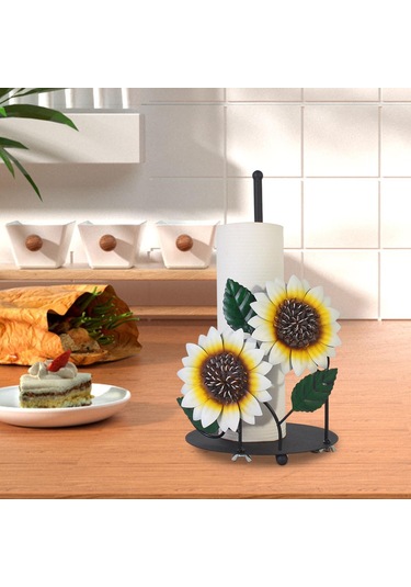 Homyl Ev İç Mekan Banyo Için Şık Ayçiçeği Peçetelik Çok Renkli