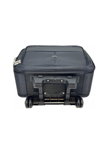 Çekçekli Ağır Hizmet Tipi Takım Alet Çantası 30 Litre Siyah