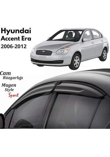 Hyundai Accent Era Uyumlu Cam Rüzgarlığı 2006-2012 Arası Uyumlu M