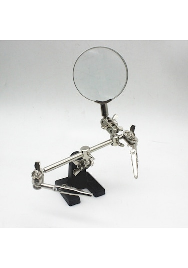 Çok Fonksiyonlu Çift Kollu Ayarlanabilir Tamir Büyüteç Seti