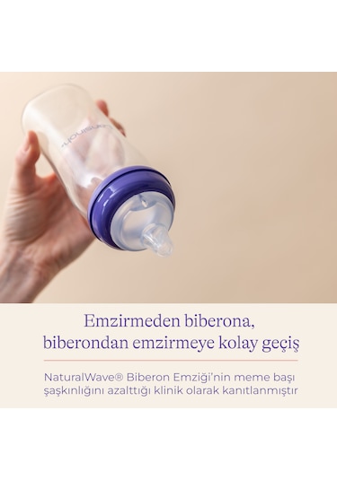 Lansinoh Natural Wave Cam Biberon 240 ML