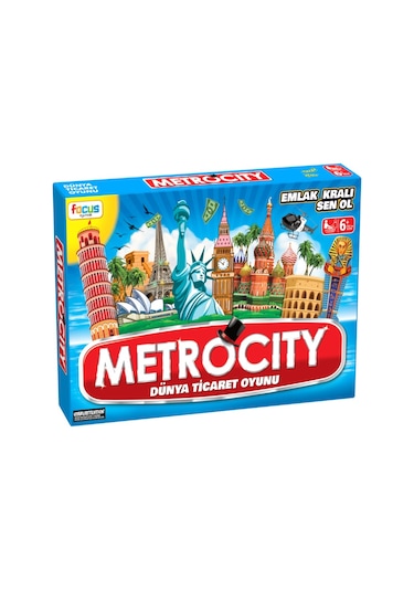 Zeno Toys Metrocity Dünya Emlak Ticareti Oyunu